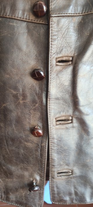 Gilet CMJ California Motor Jacket vera pelle M