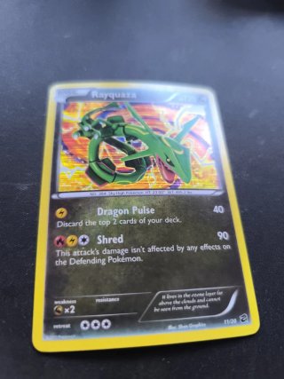 Carta Pokémon Rayquaza (DRV 11) NM