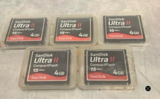 CompacFlash Sandisk ultraII 4Gb