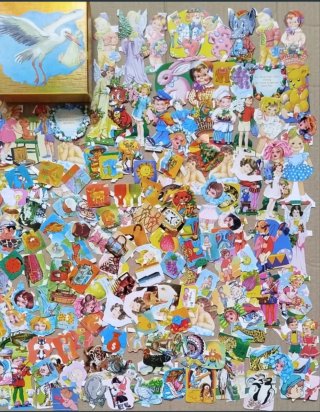 Cromos troquelados españoles variados + 230 OCASIO