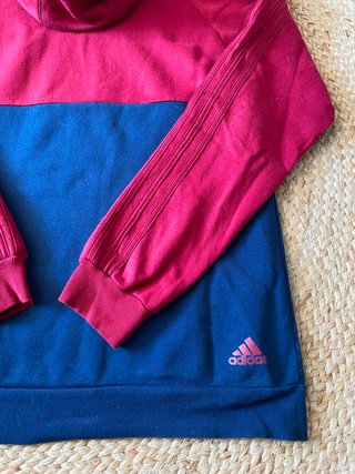 Sudadera con capucha Adidas Colorblock - Talla L