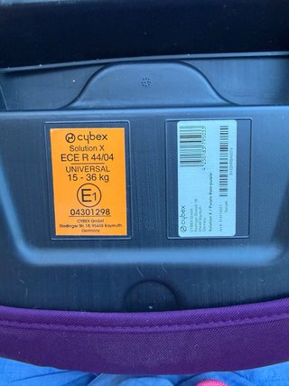 Silla coche infantil Cybex