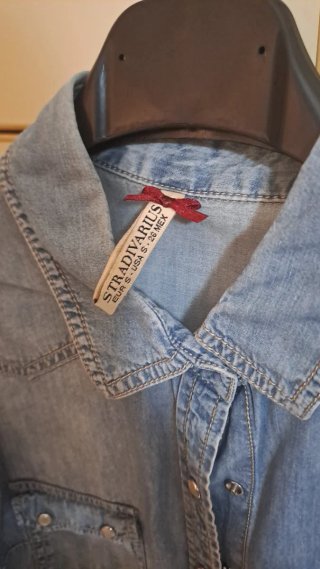Camicia jeans Stradivarius donna S