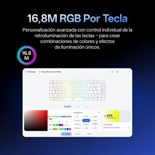 Teclado mecánico gaming Rapoo V700DIY-75 NUEVO