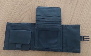 Cartera Mango verde militar