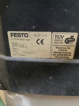 Aspirador Festo con manguera