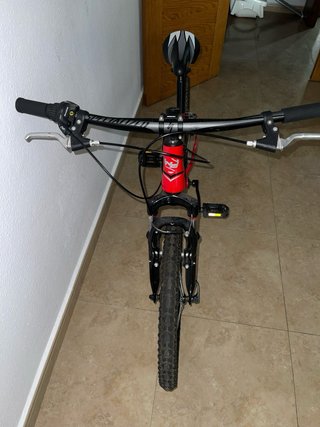 Bicicleta Infantil Neon Roja