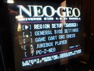 Base MVS 4 Slot con Unibios 40