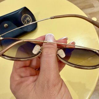 gafas de sol Ray-Ban Round Double Bridge original!