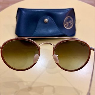 gafas de sol Ray-Ban Round Double Bridge original!