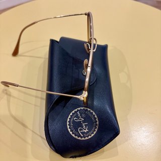 gafas de sol Ray-Ban Round Double Bridge original!