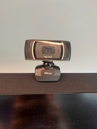 Webcam Trust HD 720p Negra