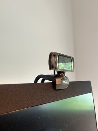 Webcam Trust HD 720p Negra