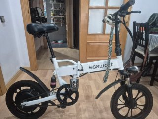 Bicicleta Eléctrica Plegable Esswatt.
