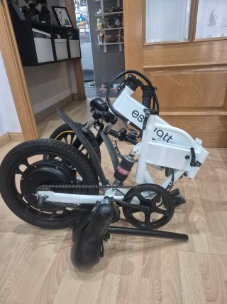 Bicicleta Eléctrica Plegable Esswatt.
