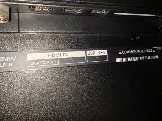 Televisor LG Negro