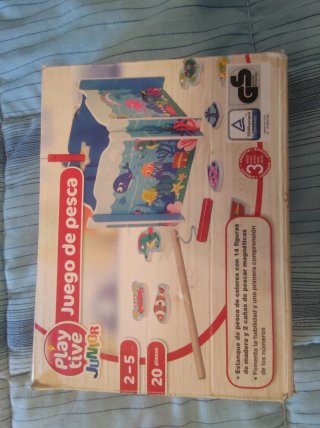 Juego de Pesca Infantil Bajo el Mar