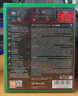 AEW Fight Forever Xbox One Series X PAL