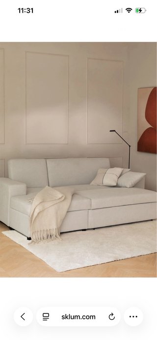 Sofá modular Sklum beige