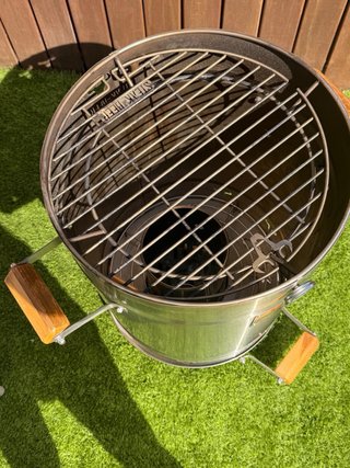 Barril Barbacoa Metal y Madera