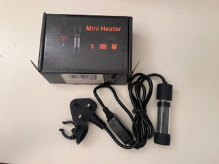 Mini Calentador Acuario 25W Bluetooth
