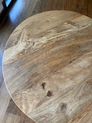 Mesa Sklum madera y metal