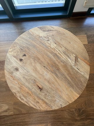 Mesa Sklum madera y metal