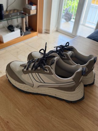 Zapatillas Pull&Bear Beige y Marrón