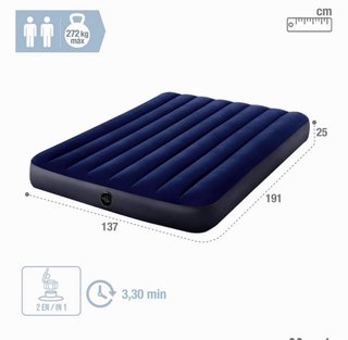 Colchón Hinchable Intex 135x192 cm