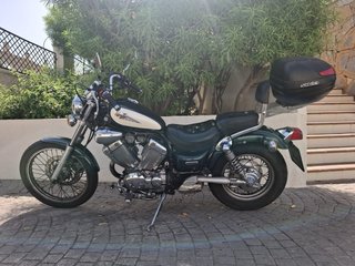 Moto Yamaha Virago 435 bicolor