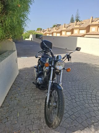 Moto Yamaha Virago 435 bicolor