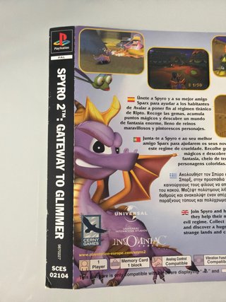 Spyro 2: Gateway to Glimmer PS1 Pal 🇪🇸