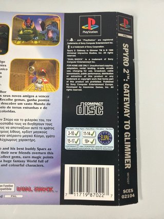 Spyro 2: Gateway to Glimmer PS1 Pal 🇪🇸