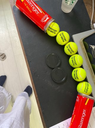 2 tubos pelotas tenis Slazenger Tie Break