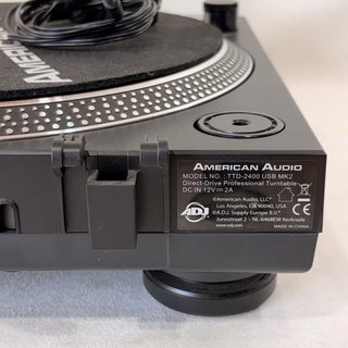 Tocadiscos American Audio TTD-2400 USB MK2