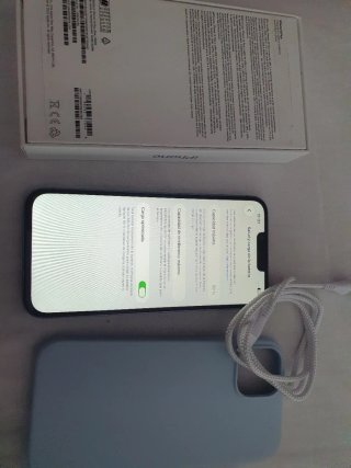 iPhone 14 plus Azul salud de batteria 88%