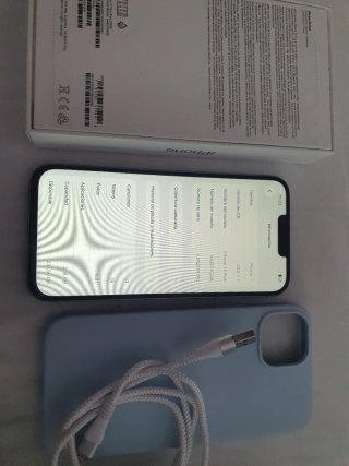 iPhone 14 plus Azul salud de batteria 88%
