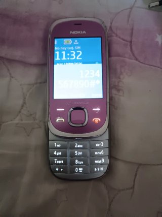 Nokia 7230 RM-604 Rosa/Plata