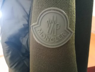 Chaqueta Moncler verde militar