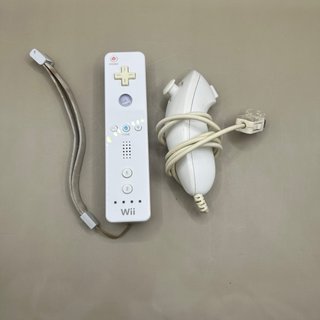 Nintendo Wii Bianco Completo con WiiMote e Nunchuk