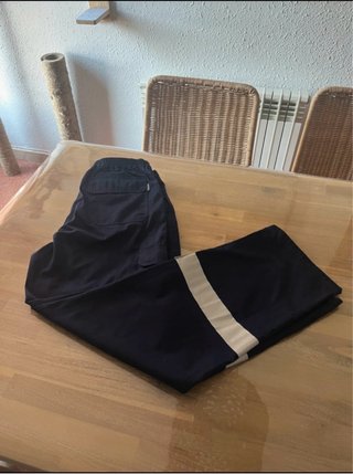 Pantalón de trabajo multibolsillos azul marino