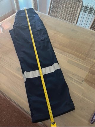 Pantalón de trabajo multibolsillos azul marino