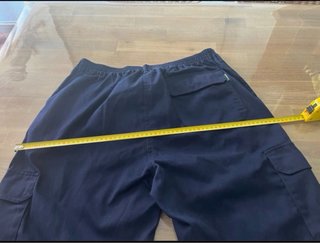 Pantalón de trabajo multibolsillos azul marino