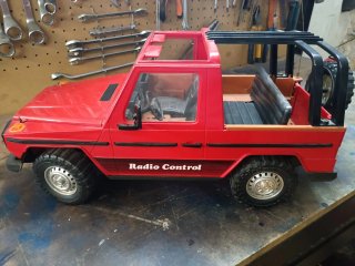 Mercedes Radiocontrol Años 70