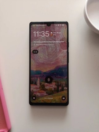 Funda Rosa y Móvil Google Pixel 6A Negro