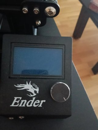 Impresora 3D Ender Pro  Negra y Naranja