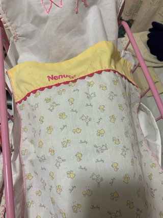 Nenuco con cunita ropa alguna hecho a mano
