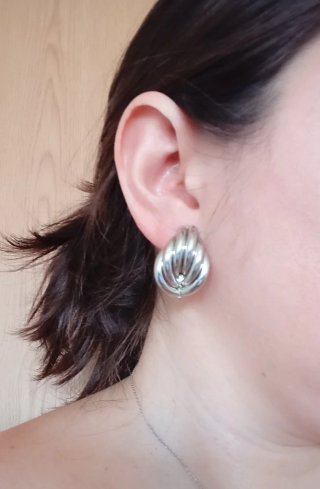 Pendientes acero inoxidable diseño atemporal