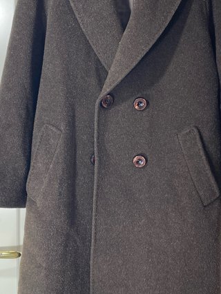 Cappotto donna lana e mohair taglia M