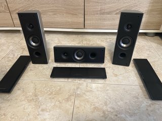 Juego Altavoces Kenwood 2.1 Negro